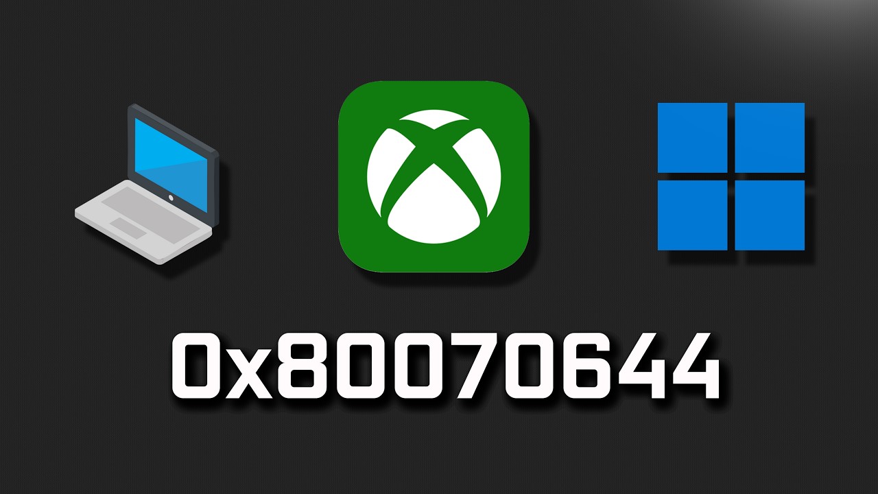 Game Bar / Gaming Services Error Code 0x80070644 — Unable To Repair on PC FIX