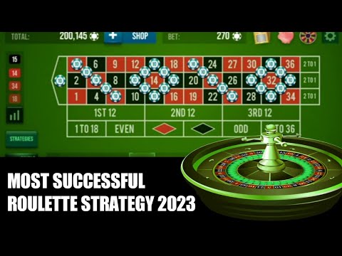 MOST SUCCESSFUL ROULETTE STRATEGY 2023
