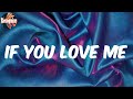 If You Love Me Lyrics Mozzy
