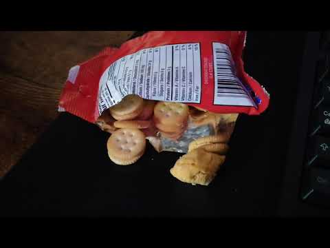 Ritz crackers cheese sandwich malfunction