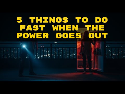 What You Must Do: First 60 Minutes of a Power Outage