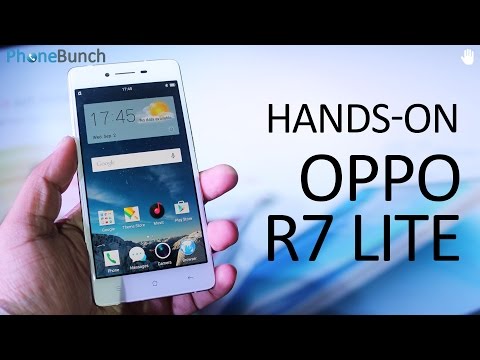 Oppo R7 Lite Hands-on Overview with First Impressions