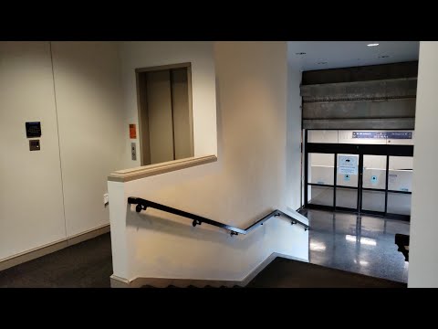 Tiny MEI Hydraulic Elevator in the St. Paul Skyway