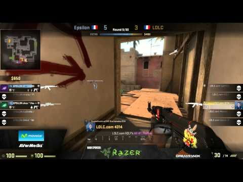 Dreamhack Valencia - Grand Final - Epsilon vs. LDLC (map 1)
