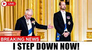 King Charles ANNOUNCES Retirement, Names William As Royal SUCCESSOR In Royal Banquet Speech
