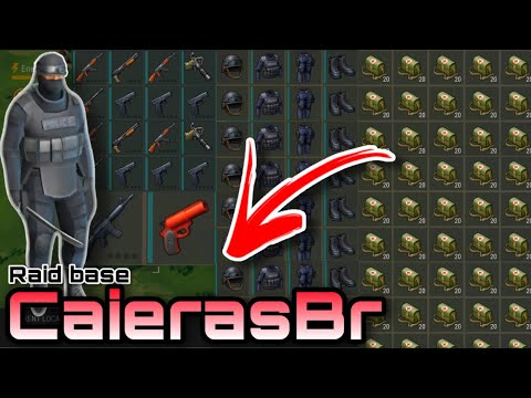 Raid base CaierasBr | RaidTime ปล้นกันเถอะ | LDOE | Last day on earth : Survival