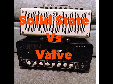 Solid State Vs Valve Amps - Can You Hear The Difference?