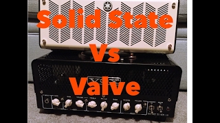 Solid State Vs Valve Amps - Can You Hear The Difference?