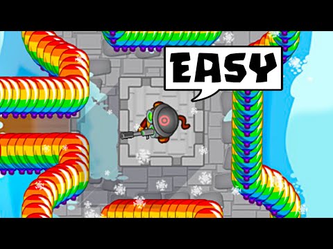 So this SECRET sniper saved my life... (Bloons TD Battles)