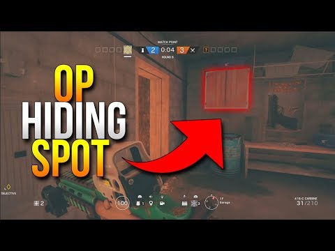 NEW Hiding Spot on Oregon - Rainbow Six Siege