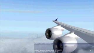 preview picture of video 'Fs2004 Airbus A380 Warszawa-Toronto'