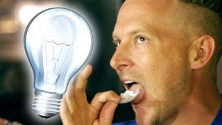 EAT Lightbulbs Without Getting Hurt!