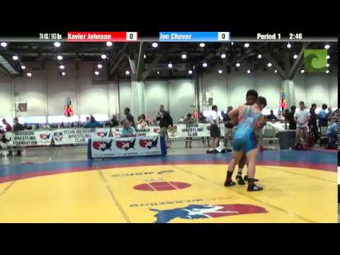 Men 74 KG / 163 lbs - Xavier Johnson vs. Jon Chavez