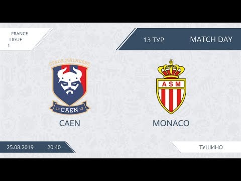 AFL19. France. Ligue 1. Day 13. Caen-Monaco