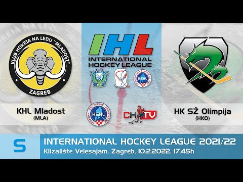 IHL 2021/22 Seniori - KHL Mladost vs HK SŽ Olimpija