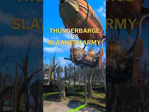 Can Just 1 Thunderbarge defeat an Entire Army? | Total War Warhammer 3