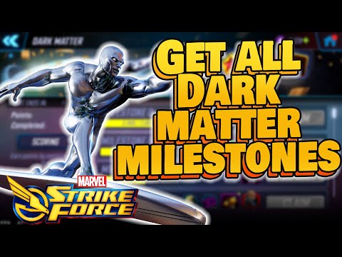 Get All Dark Matter Milestones for Free - Calculations Done - Marvel Strike Force - MSF