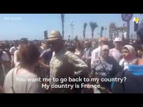 Portal Antena M - Al Džazira -Muslim Woman Assaulted at Nice Tribute