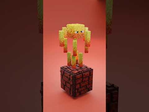 shadow _l_art_l - Minecraft blaze #3d #minecraft #3danimation #blender #art #blender3d #blenderanimation #animation