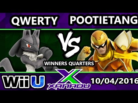 S@X 170 - Qwerty (Lucario, Charizard) Vs. PootieTang (C. Falcon) WQ - Smash Wii U - Smash 4