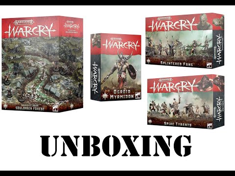 Unboxing Ogroid Myrmidon, Ravaged Lands Souldrain Forest, Spire Tyrants, Splintered Fang