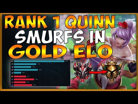 I take My Quinn to GOLD ELO Midlane with Smite + Unsealed Spellbook - League of Legends