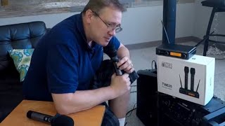 Tonor TW820 Wireless Professional Mic Review & Sound Test ☑️