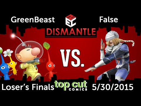 Dismantle Smash 4: GreenBeast (Olimar) vs. False (Sheik) - LF
