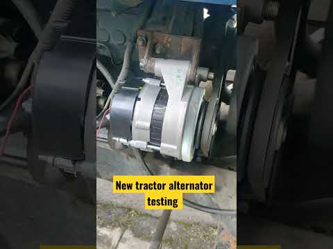 new tractor alternator testing #shorts