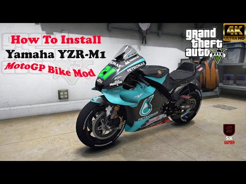 GTA 5 - How To Install MotoGP Bike Mod  | Yamaha YZR-M1
