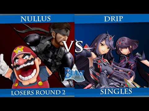 Top Blastzone 27 Losers Round 2 - nullus (Snake, Cloud, Wario) Vs. drip (Pyra Mythra)