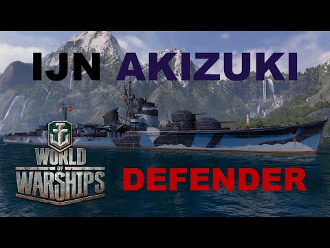 World of Warships: Akizuki - Defender