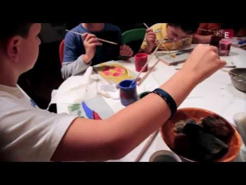 Renaissance fresco paintnig in Palazzo Vecchio