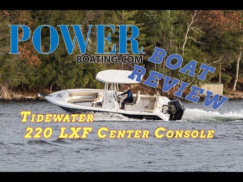 (live) 2021 #Tidewater 220 LXF Center Console Video (Boat Review BEST FISHING BOAT)