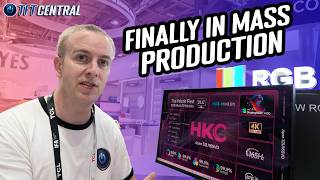 RGB Mini LED Monitors are Finally in Mass Production! Latest HKC News 