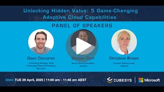 Discussion Series: 5 Game-Changing Adaptive Cloud Capabilities
