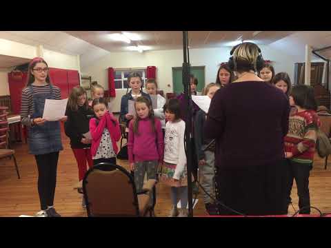 Recording 'One moment, one people' (bridge) - Sing Up Day 2019