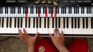Afortunada Francisca Valenzuela piano tutorial