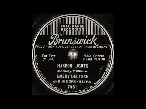 Emery Deutsch & his orchestra - Harbor Lights (1937)
