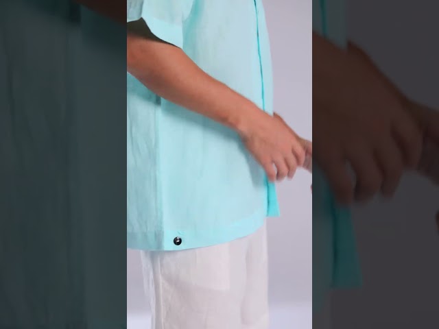 قميص أكوا نص كم