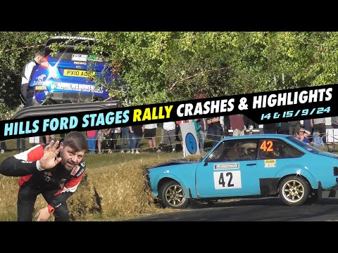 Hills Ford Stages Rally Crashes, Highlights & Pure Sound, 14 & 15/9/24