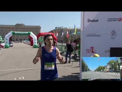 My second marathon finish