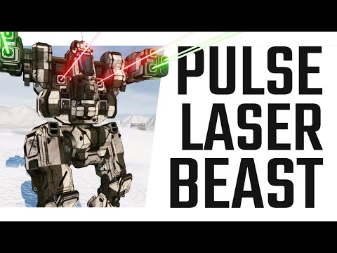 Pulse Laser Beast - Blackjack Build - Mechwarrior Online The Daily Dose #1088