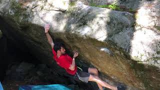 Video thumbnail of El bus, 6c+. Val Daone