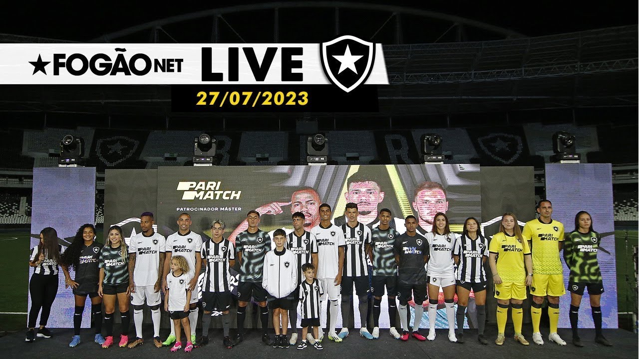 NIGHT LIVE | Bastidores do lançamento das novas camisas do Botafogo da Reebok