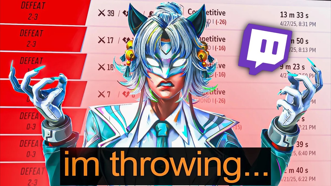 This TOXIC Streamer Throws Multiple Games...(Marvel Rivals)