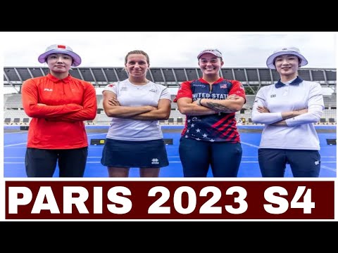 Lisa barbelin v hai ligan recurve women's semifinal Paris 2023