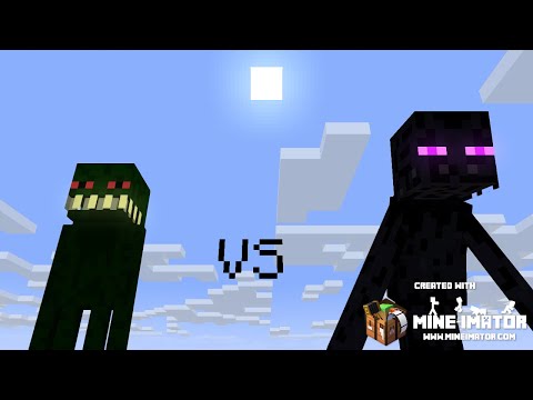 (13+) AML-610 vs Mutant Enderman Minecraft Animation (AML Foundation vs Mutant Creatures Mod)
