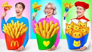 Me vs Grandma Cooking Challenge | Tasty Kitchen Ideas by Multi DO Challenge