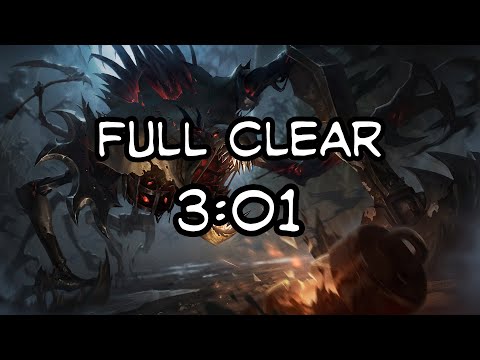 The FASTEST Fiddlesticks jungle clear (blue side, no leash) [3:01]